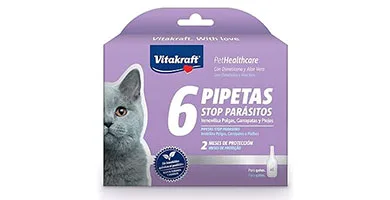 Pipetas Antipulgas para Gatos